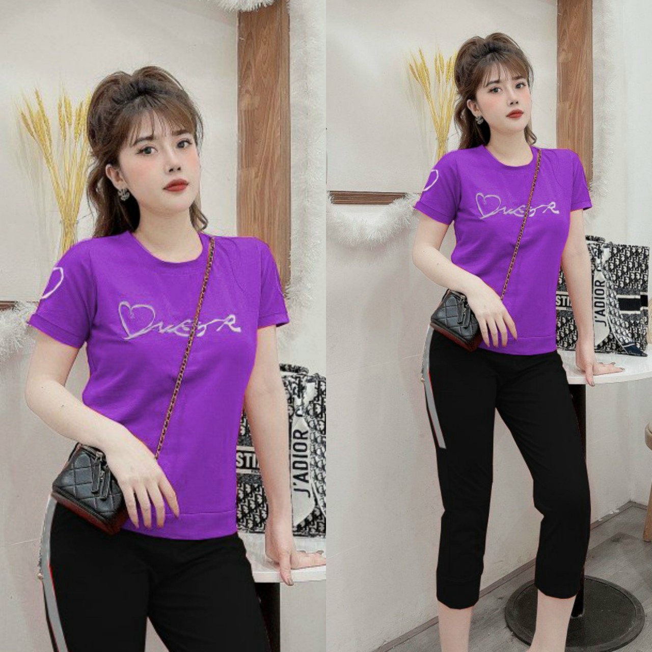 BỘ THỜI TRANG TIM THÊU - BTN418
